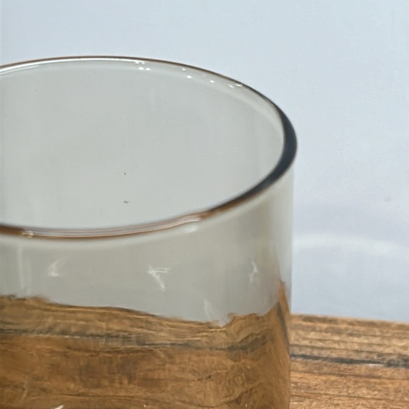 Vintage Set Of 4 Smoked Glasses 5 oz Cocktail Juice Dominion 60s Retro MCM - Picture 7 of 7